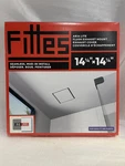 Fittes Flush Exhaust Mount 14.25"x14.25" Aria Lite Rectangular White. Fixed Price $69.95.