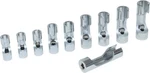 Lisle 12030 Flare Nut Socket Set, 10 Pc. One Size, Silver. Fixed Price $155.99.