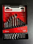 Craftsman 12pc Ratcheting Combination Wrench Set Sae Metric Open + Box End New. Fixed Price $68.99.
