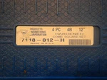 Pec Tools 4 Piece, 12" Combination Square Set - Model 7118-012-h Nr. Fixed Price $190.00.