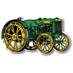 Antique Green Steel-wheel Tractor Magnet By Classic Magnets. Fixed Price $11.99.