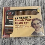 Generals Classic Pastel Chalk Set Complete Assortment Of Drawing Tools. Fixed Price $23.99.