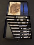 Kd Tools Adjustable Reamer Set With Pilots Vintage Machinist Tool Metal Case. Fixed Price $169.95.
