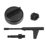 X Autohaux 4pcs Transmission Oil Filling Tool Adapter Set For M12x1.5, Black. Fixed Price $13.94.