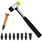 Dent Repair Tools Rubber Hammer 9 Heads Tap Down Paintless Removal.... Fixed Price $22.39.