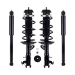 Pm Auto Set 4 Front Quick Complete Strut-coil Spring-rear Shock For 2009-2013.... Fixed Price $374.38.