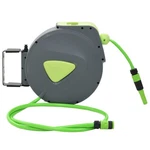 Retractable Garden Hose Reel Wall Mounted Automatic Rewind Vidaxl. Fixed Price $68.99.