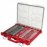 Milwaukee 48-22-9486 1/4" & 3/8 Drive 106pc Ratchet Socket Set With Packout. Fixed Price $257.99.