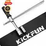 Kickfun Universal Speedy Lug Wrench (17mm, 19mm, 21mm & 23mm) 16'', Silver. Fixed Price $30.99.