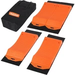 Ouleme Tire Saver Ramps, 4 Pack With Antislip Pads And Carry Bag, Protec.... Fixed Price $80.04.