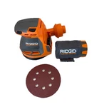 Ridgid 18v 5 In Random Orbit Sander Cordless With Sanding Discs Tool Only R8606b. Fixed Price $64.95.