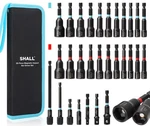 29pcs Magnetic Nut Driver Set, Impact Drill Bits, Sae & Metric, Quick-release. Fixed Price $35.42.