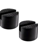 Floor Jack Rubber Pad Set Of 2 Universal Thickened Slotted Dedc. Fixed Price $20.00.