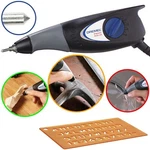 Dremel Electric Engraver Engraving Tool Kit Metal Plastic Wood Glass Carve. Fixed Price $31.95.
