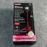 New Craftsman Halogen Worklight 250/500 Watt Single Head Tripod. Fixed Price $79.99.