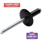 Allstar All18013, Set Of 250 Black Aluminum Lg Hd Rivet 250pk Performance. Fixed Price $42.81.