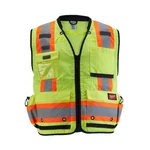 Milwaukee Tool 48-73-5162 Class 2 Surveyor's High Visibility Yellow Safety Vest. Fixed Price $84.97.