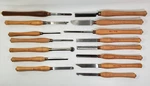 Huge Lot Robert Sorby Wood Turning Tool Gouges, Chisels, Scraper, Parting 15. Fixed Price $599.99.