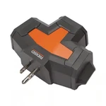 Ridgid 3-outlet Extension Cord Adapter Snap-close Covers Nickel-plated Plug. Fixed Price $15.00.