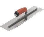 Marshalltown Layflat 13mm Notch Trowel 16 X 4in M/tmlf1216sd. Fixed Price $25.00.