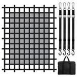 Vevor Cargo Net Heavy Duty 96" X 81" Adjustable Buckles & S-hooks. Fixed Price $84.99.