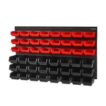 Vevor Wall Mounted Storage Bins Small Parts Organizer Garage Tool Rack 48. Fixed Price $37.99.
