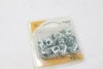 (10-pk) National Hardware Wire Cable Clamps Zinc Plated 1/8" N889-013. Fixed Price $8.37.