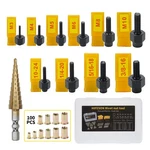 Hifeson Rivet Nut Tool,hand Nuts Riveter,rivnut Tool With Metric And Sae,rivet N. Fixed Price $49.02.