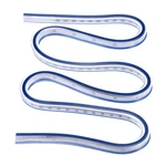 Uxcell Flexible Ruler 36 Inch 90cm Curve For Engineering Inch, Blue. Fixed Price $23.26.