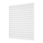 Slat Wall Paneling, 4 X Ft, Pvc Garage Slatwall With Modular Design, White Sla. Fixed Price $115.88.