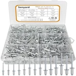 Pop Rivets, Rivets Assortment Kit, Aluminum Rivet Set Includ. Fixed Price $29.71.