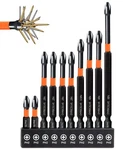 10-pack Phillips Bits #2 Impact Magnetic, 1-inch To 6-inch Long Head.... Fixed Price $33.62.