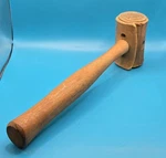 Vintage Garland Rawhide Mallet * Water Buffalo Specialty Tool Hammer. Fixed Price $18.00.