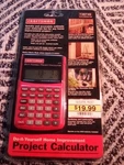 Craftsman Project Calculator 9-39749 Do-it-yourself Home Improvement New/sealed. Fixed Price $14.99.
