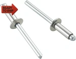 Bnuok 100pcs 3/16" X1/2" Stainless Blind Rivets,pop Rivets,304 Steel. Fixed Price $17.48.