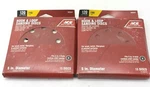 Lot Of 2 Ace 2062644 5 Inch 8 Hole Hook And Loop 120 Grit Sanding Discs. Fixed Price $6.40.