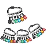24pcs 1/4 Hex Shank Drill Bit Holder Keychain Extension Bar Quick Release Bit.... Fixed Price $26.37.