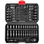 1/4 Inch Drive Socket Nut Driver Set 44pcs Metric Sockets Deep Shallow. Fixed Price $75.17.