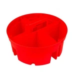 Bucket Boss Super Stacker Tool Organizer For 5 Gallon Buckets Red 4 Compartments. Fixed Price $19.99.
