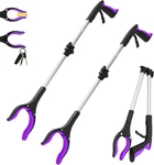 2 Pack 32 Inch Grabrunner Heavy Duty(up To 10 Lbs) Reacher Grabber Tool With Str. Fixed Price $28.68.