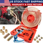3/16 25ft Copper Coated Brake Line Tube Bender Single Double Flaring Tool Kit Us. Fixed Price $49.99.