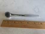 Stanley 1/4" Drive Thumbwheel Ratchet #85-481 Made In Usa 5" Long. Fixed Price $15.50.