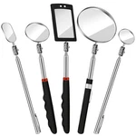 5 Pcs Telescoping Inspection Mirror Set Round Stainless Steel 360.... Fixed Price $34.99.
