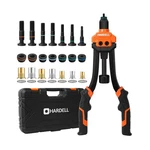 Hardell Rivet Nut Tool, 14" Rivnut Tool With 100 Pcs Nuts And 7 Metric .... Fixed Price $52.99.