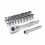 20-pc. Sae/metric Socket Set, 1/4 In. Drive - Tv020aaccrp. Fixed Price $42.83.