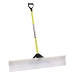 The Snow Plow 48" Shovel 50548 Poly Blade D-handle Pusher Snowplow. Fixed Price $141.99.