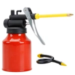 250ml Hand Oil Can, Pump Oiler Can With 2 Spouts Straight & Flexible. Fixed Price $16.31.