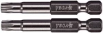 2 Pcs Vega T10 Torx Security Bits Hex Shank S2 Steel Inch 150tt10a2a. Fixed Price $19.06.