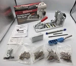 Drill Master 96264 Portable Metal Pocket Hole Jig Kit For Drill, Silver Red. Fixed Price $60.00.