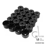 20-pack Wheel Lug Nut Bolt Cover Caps Locking Set For Free Dismantle Tool. Fixed Price $12.32.